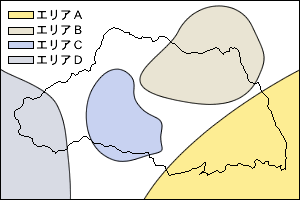 P型色覚（1型色覚）のシミュレーション画像：悪い例