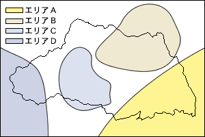 D型色覚（2型色覚）のシミュレーション画像：悪い例